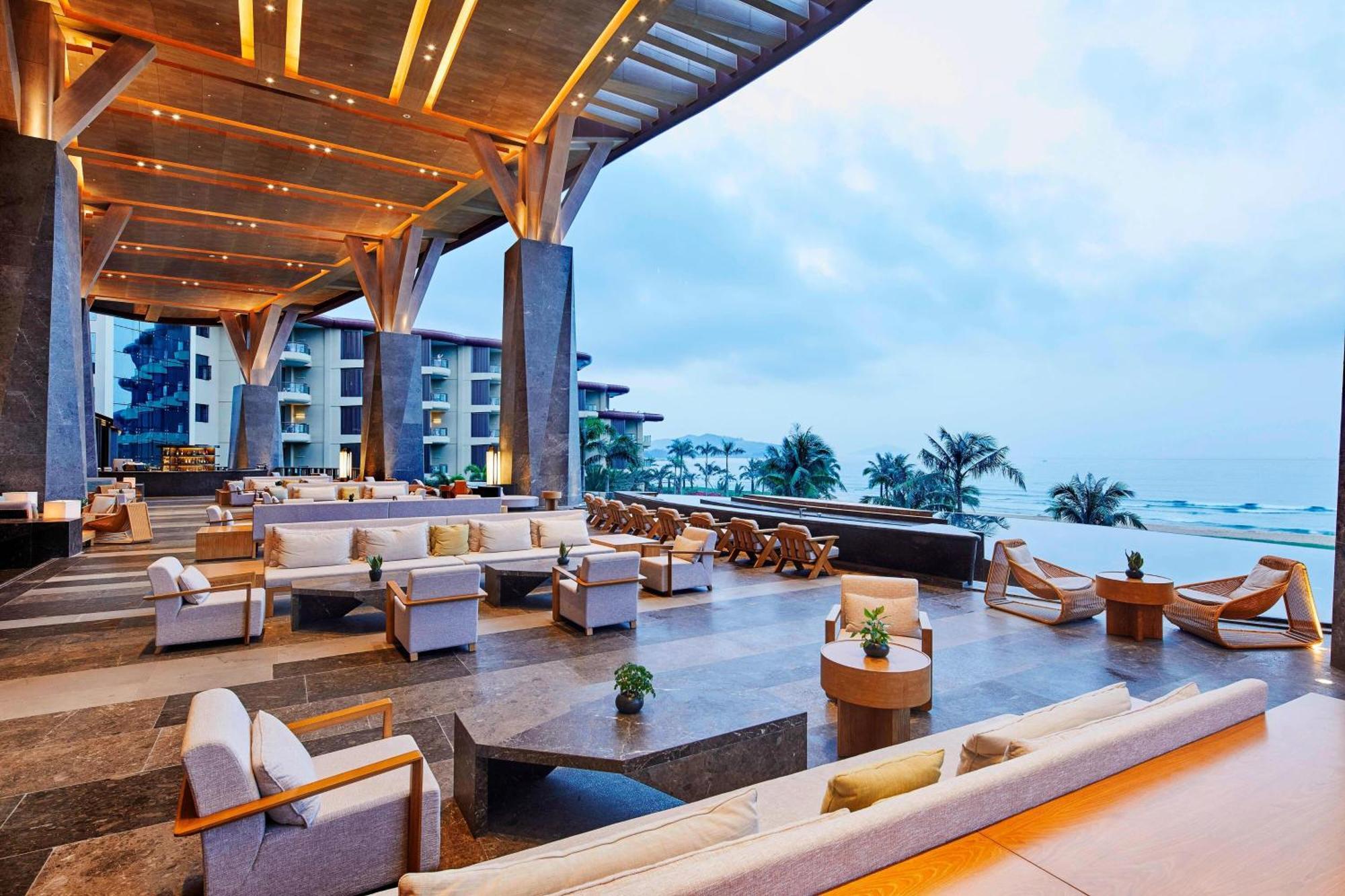 เดอะ เวสทิน ซือเหมย เบย์ รีสอร์ต Hotel ว่านหนิง ภายนอก รูปภาพ